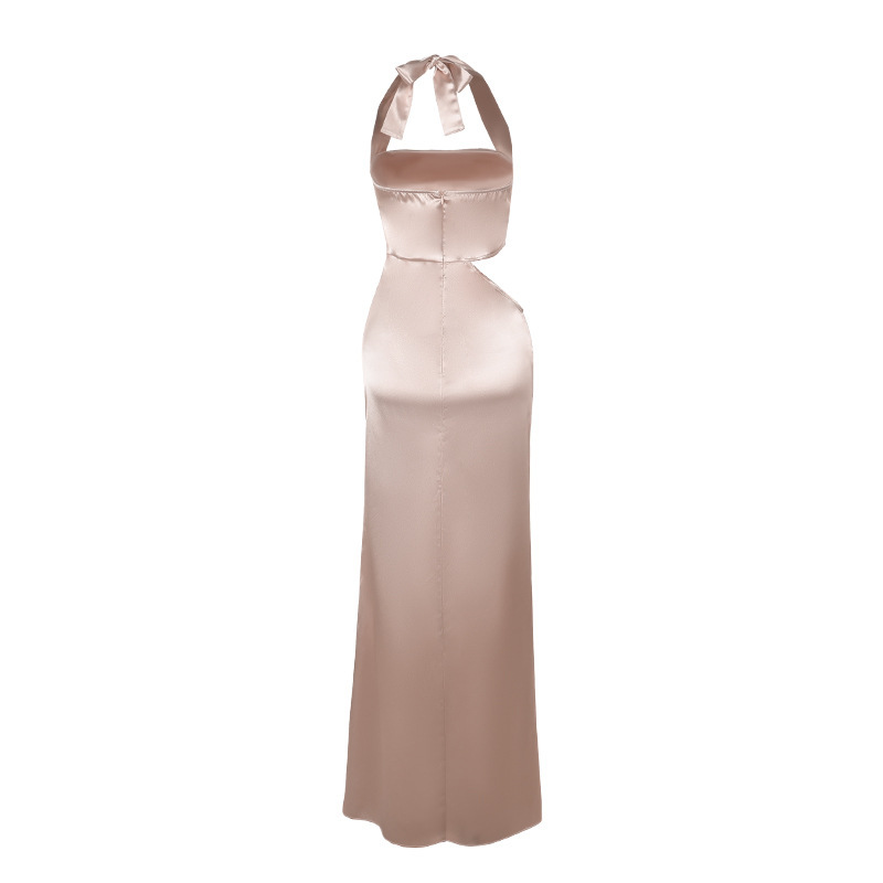 Halter Bodycon High Waist Dress