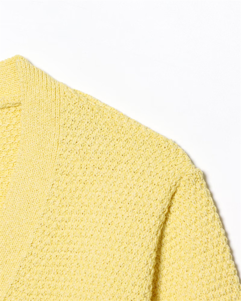 British Regular Fit Plain Crew 3/4 Sleeve Sweater