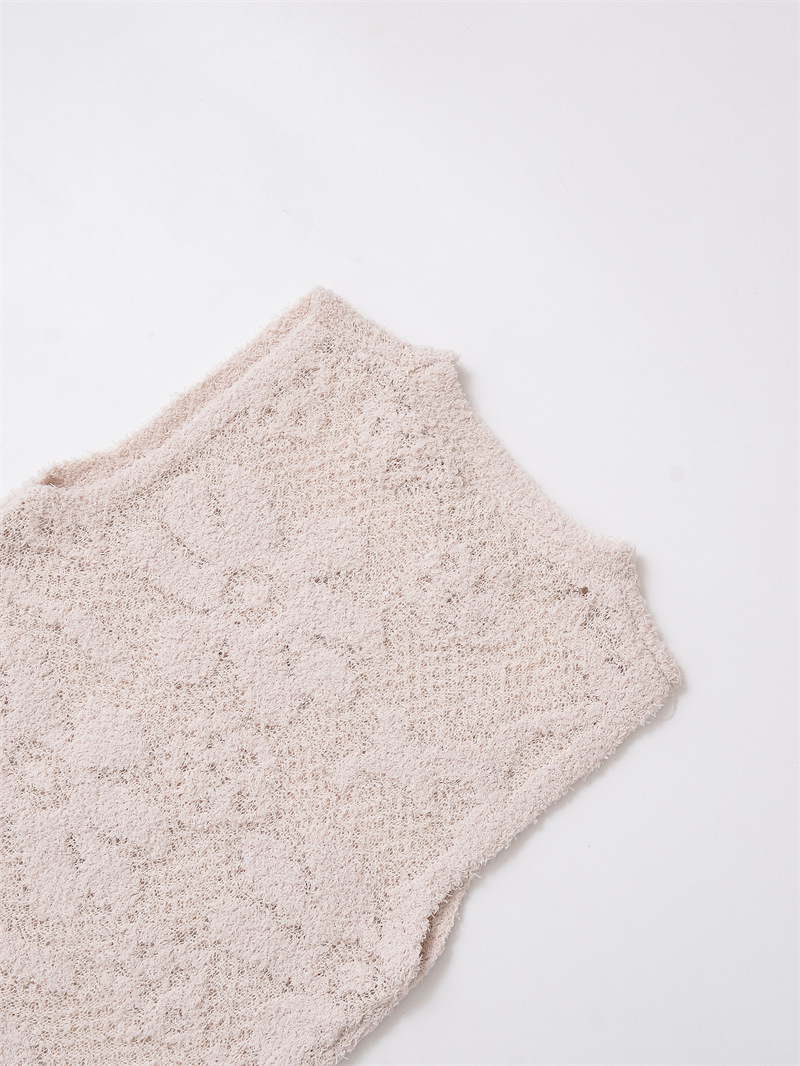 Oversized Plain Western Knitwear