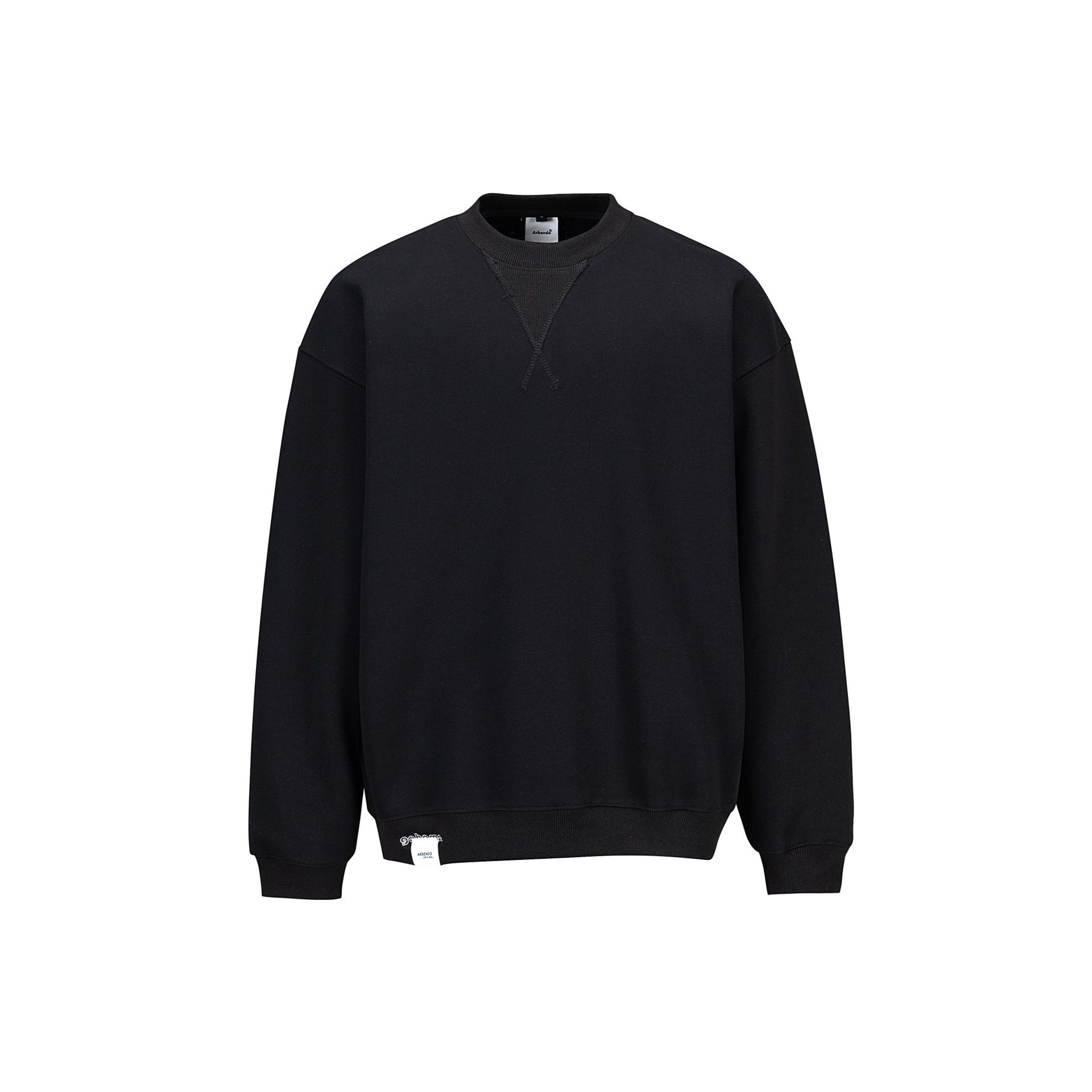 American Vintage Cotton Long Sleeve Relaxed Fit Sweatshirt