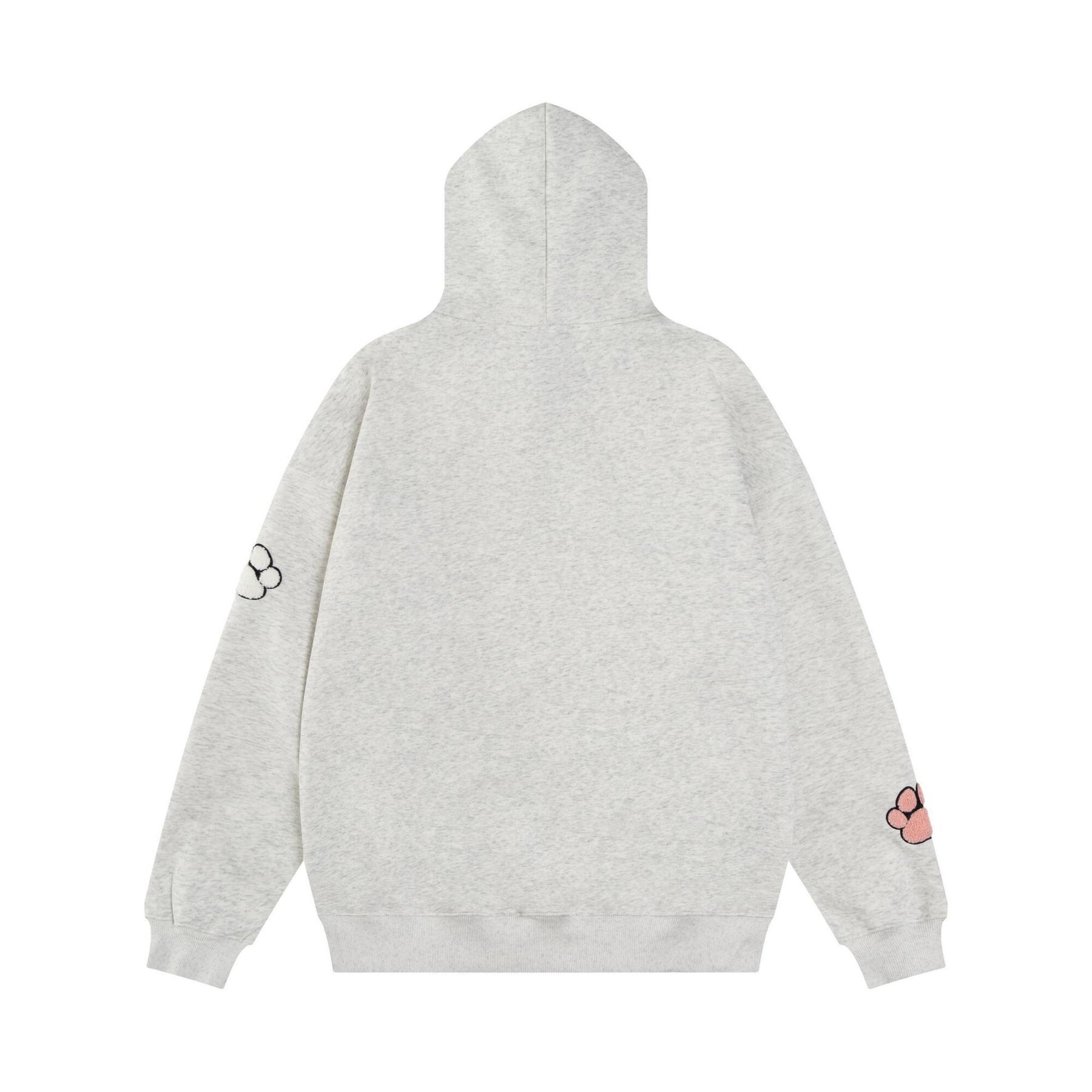 Composite Milk Silk Patch Hoodie