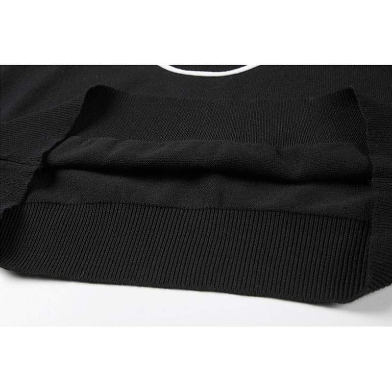 Commuting Relaxed Striped Long Sleeve Sweater