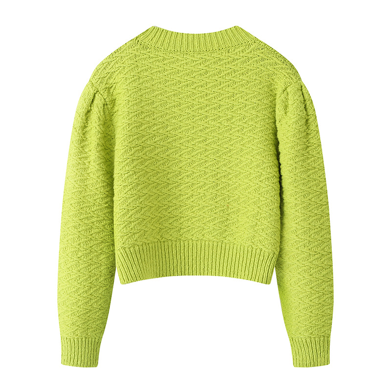 Ladies' Two-Tone Oversized Sweater