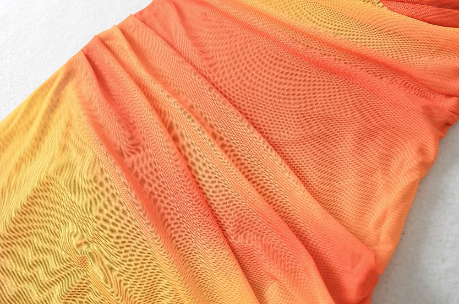Printed gradient camisole dress