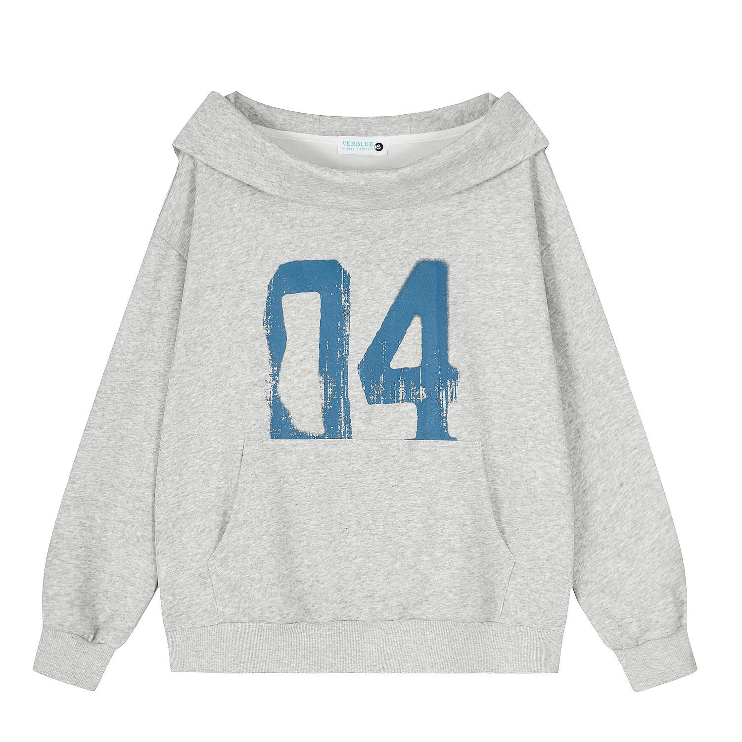 Patterned Polyester Full Sleeve Hoodie