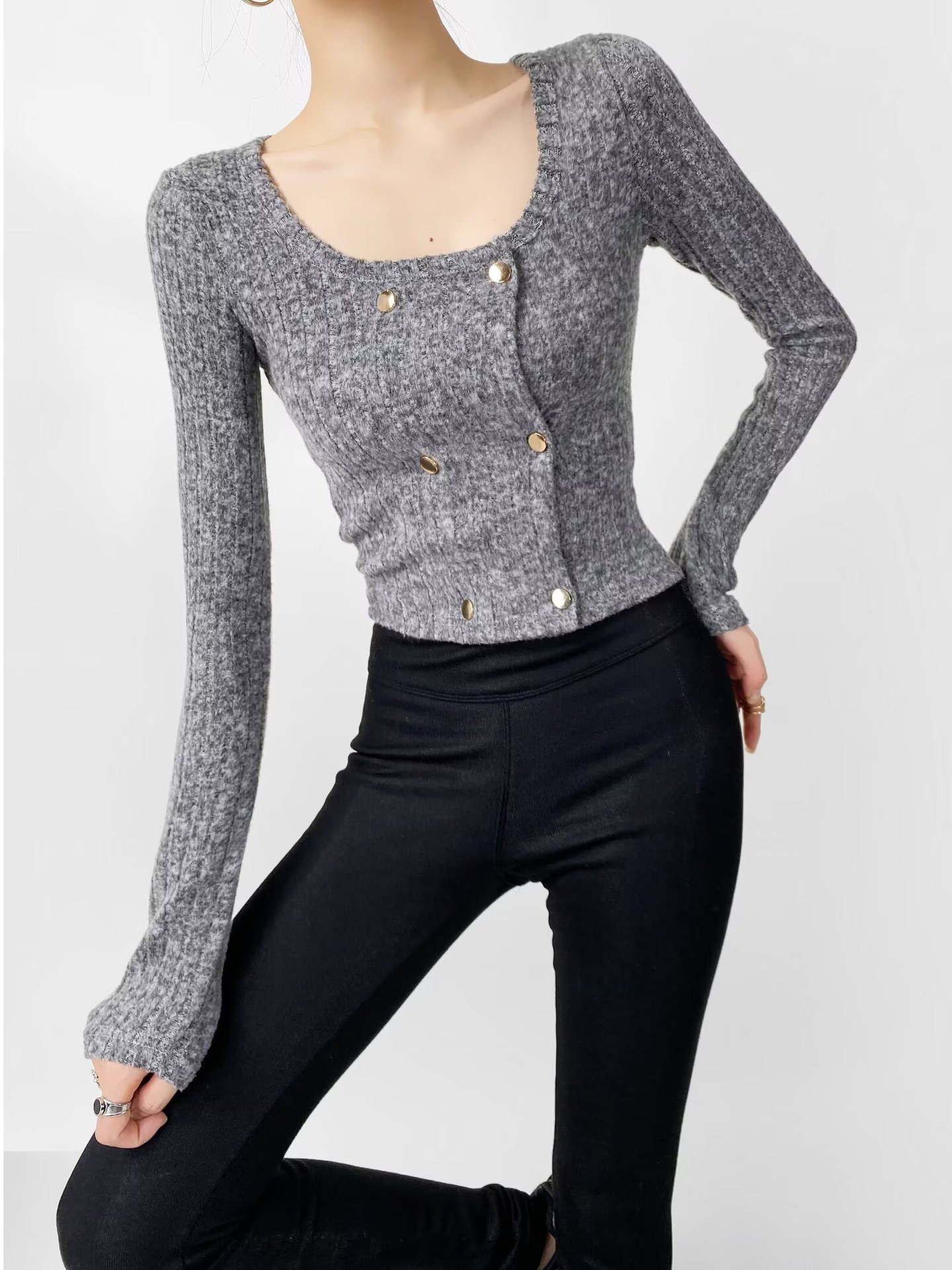 Long Sleeve Layering Sweater