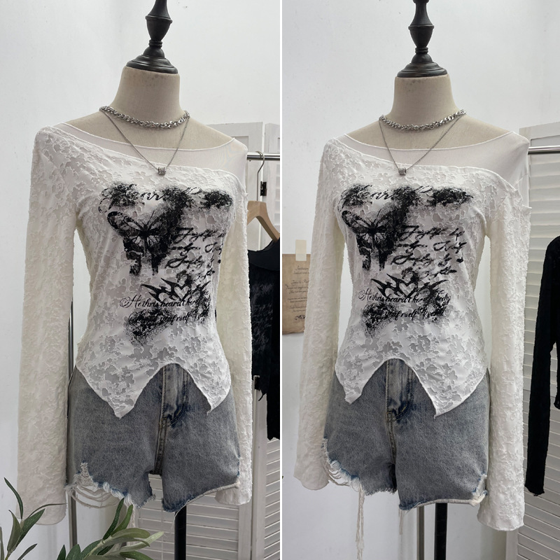 Winged Street Art Full Sleeve Tee