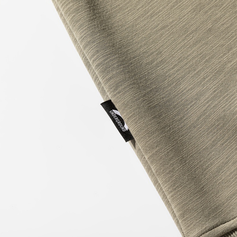 Gender Neutral Oversized Crewneck Alphabet Stitched Sweatshirt