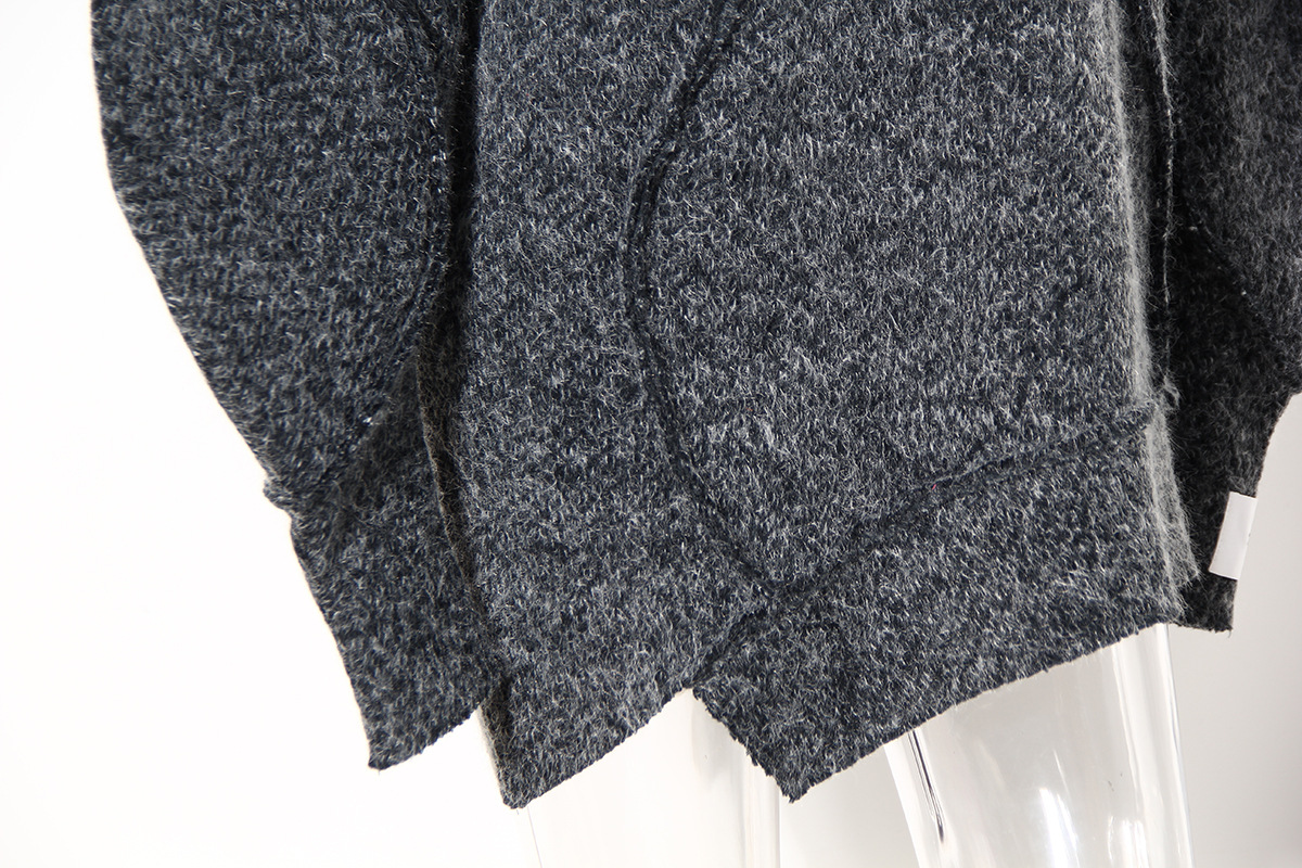 Hedging Oversized High Neck Sweater
