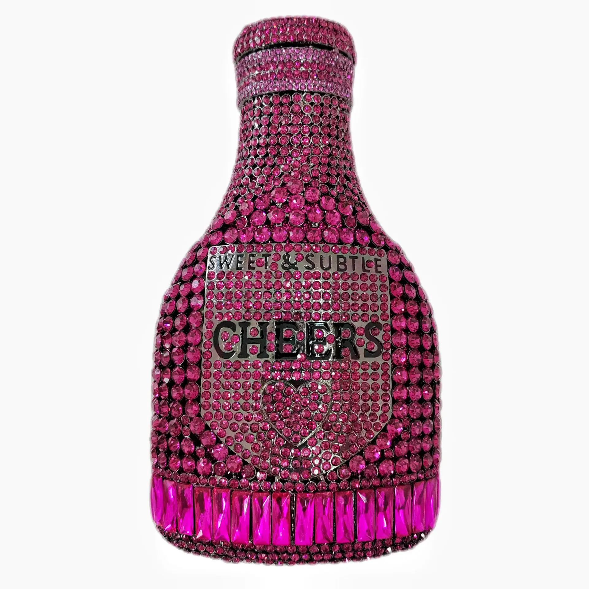 Women Bottle Crystal Evening Bag Lady Diamond Wedding Bridal Purses Female Rhinestone Party Prom Clutches Bags