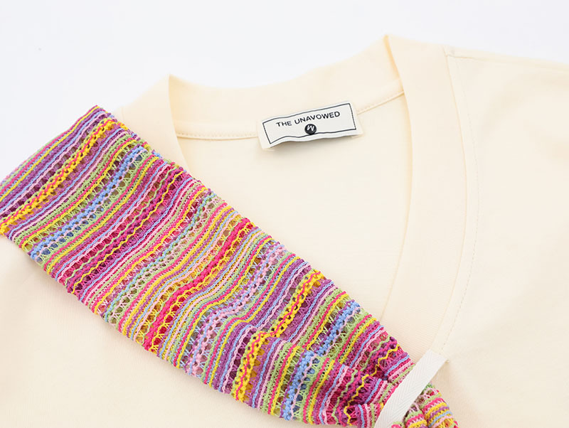 Unisex Relaxed Round Neck Layered T-Shirt