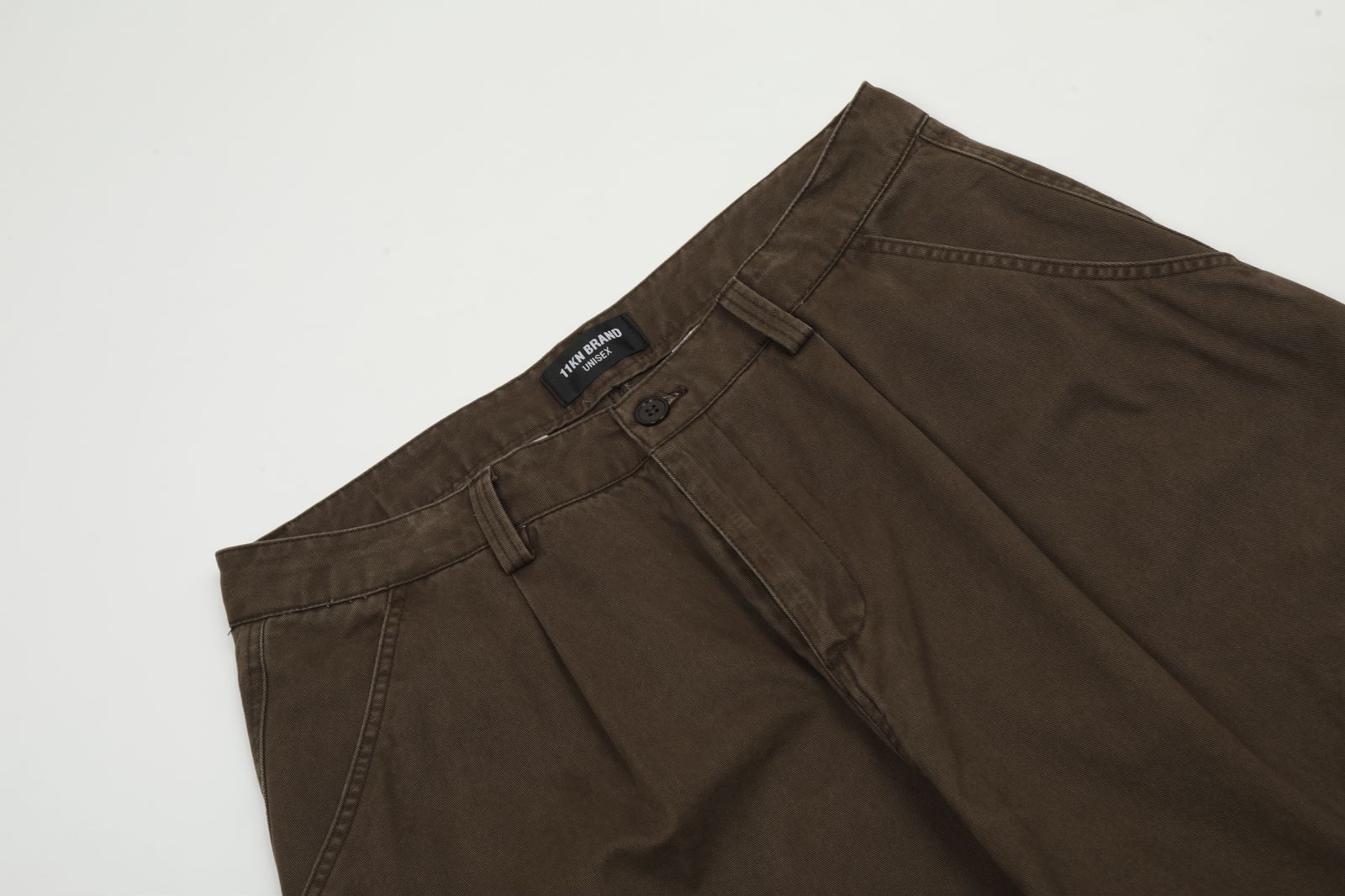Pants with Multiple Pockets Design Wide Leg Casual Trousers for Men and Women