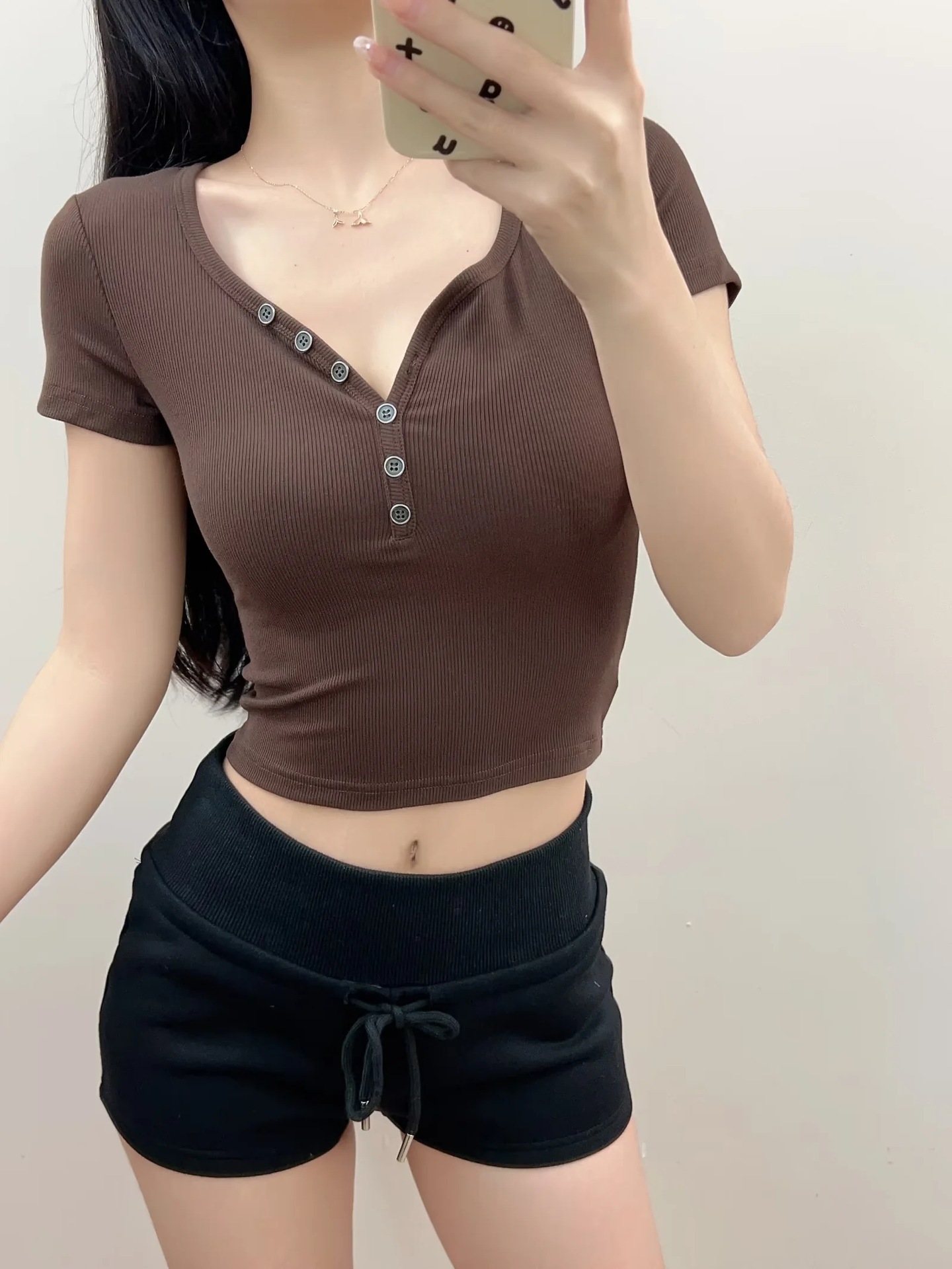 Ladies Soft Cotton Pullover Tee