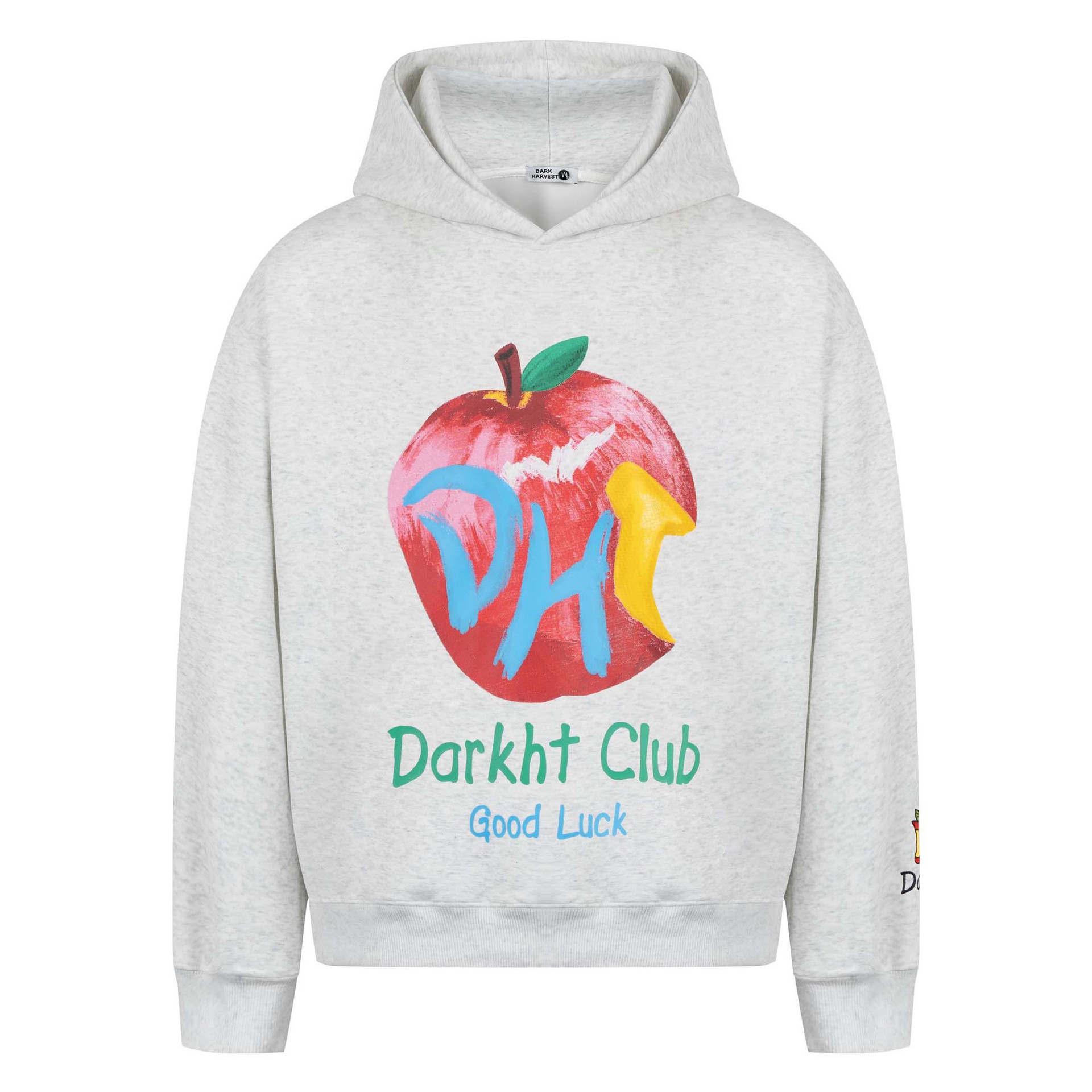 High Street Cotton Typography Oversized Hoodie