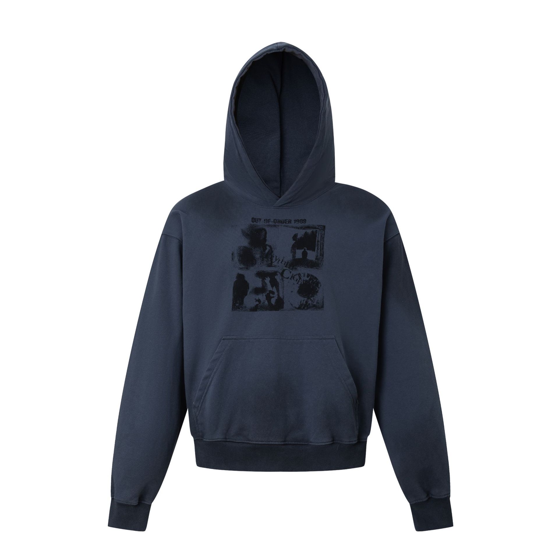 Urban Oversized Long Sleeve Cotton Hoodie For Men