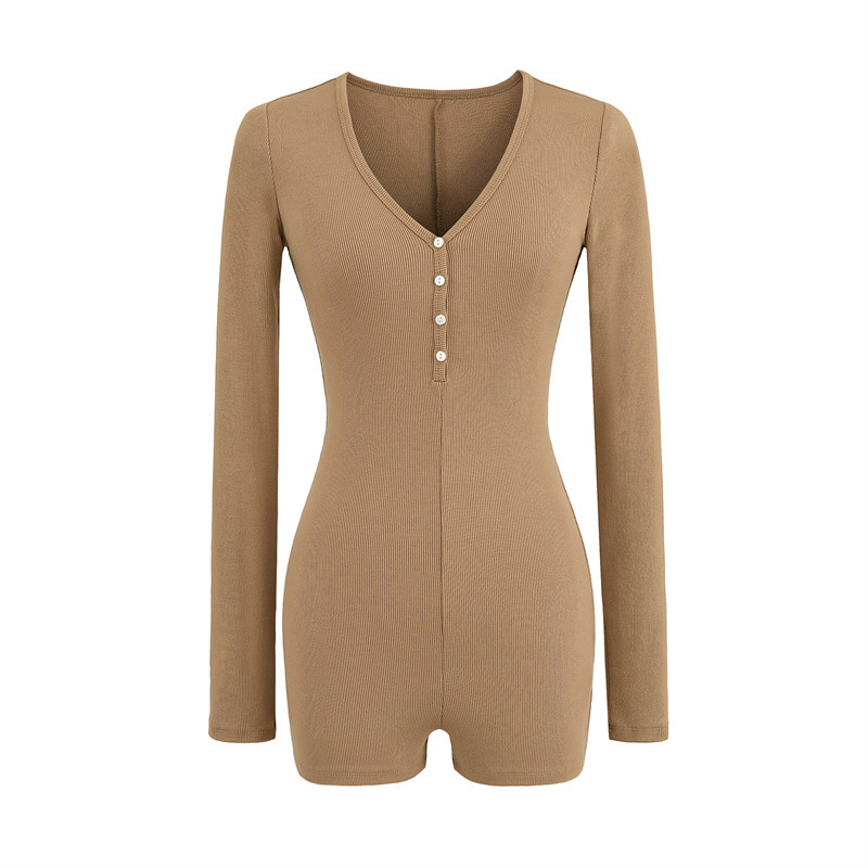 Ladies Cute Fresh Polyester Jumpsuit