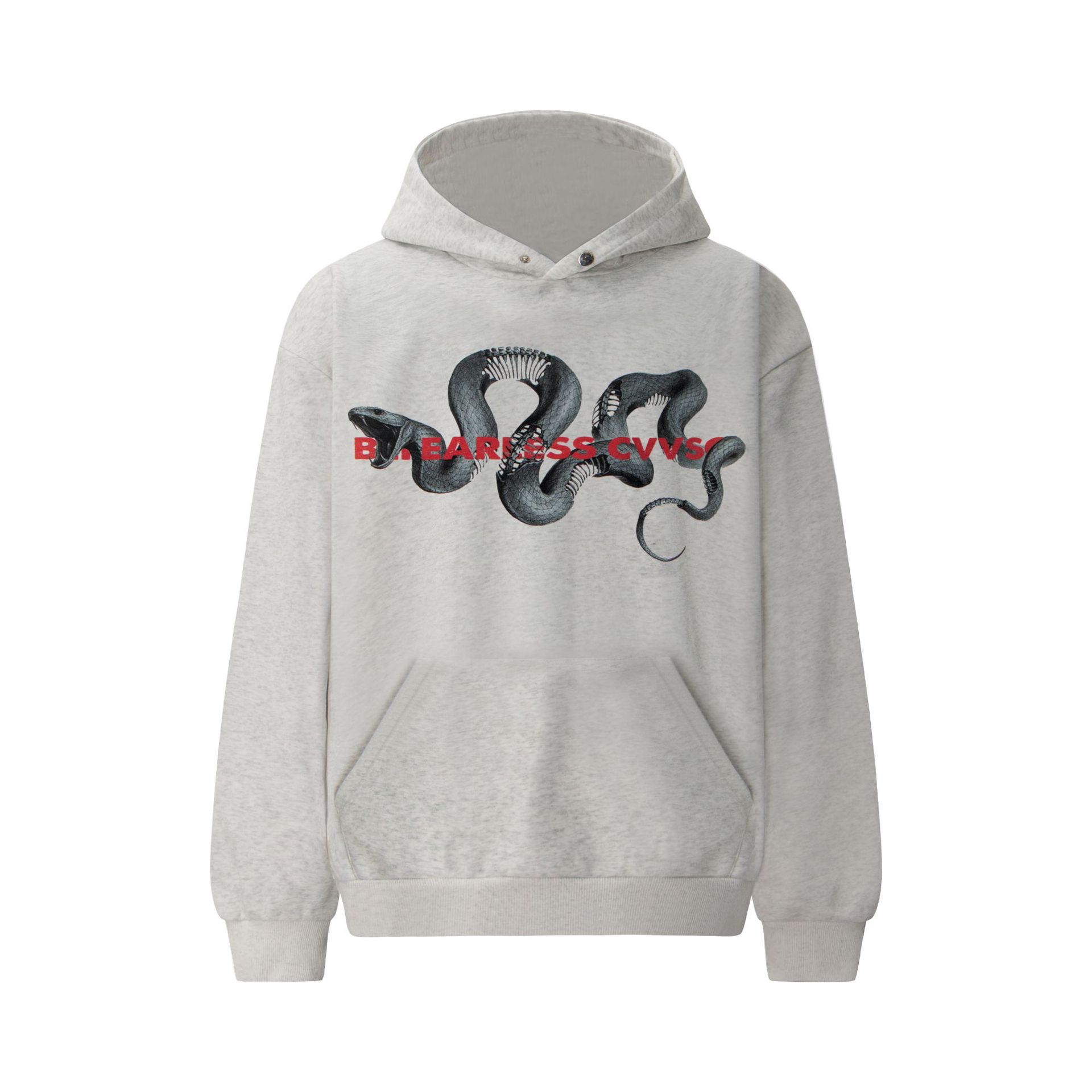Style Kangli Printed Retro Washed Hoodie Sweatshirt