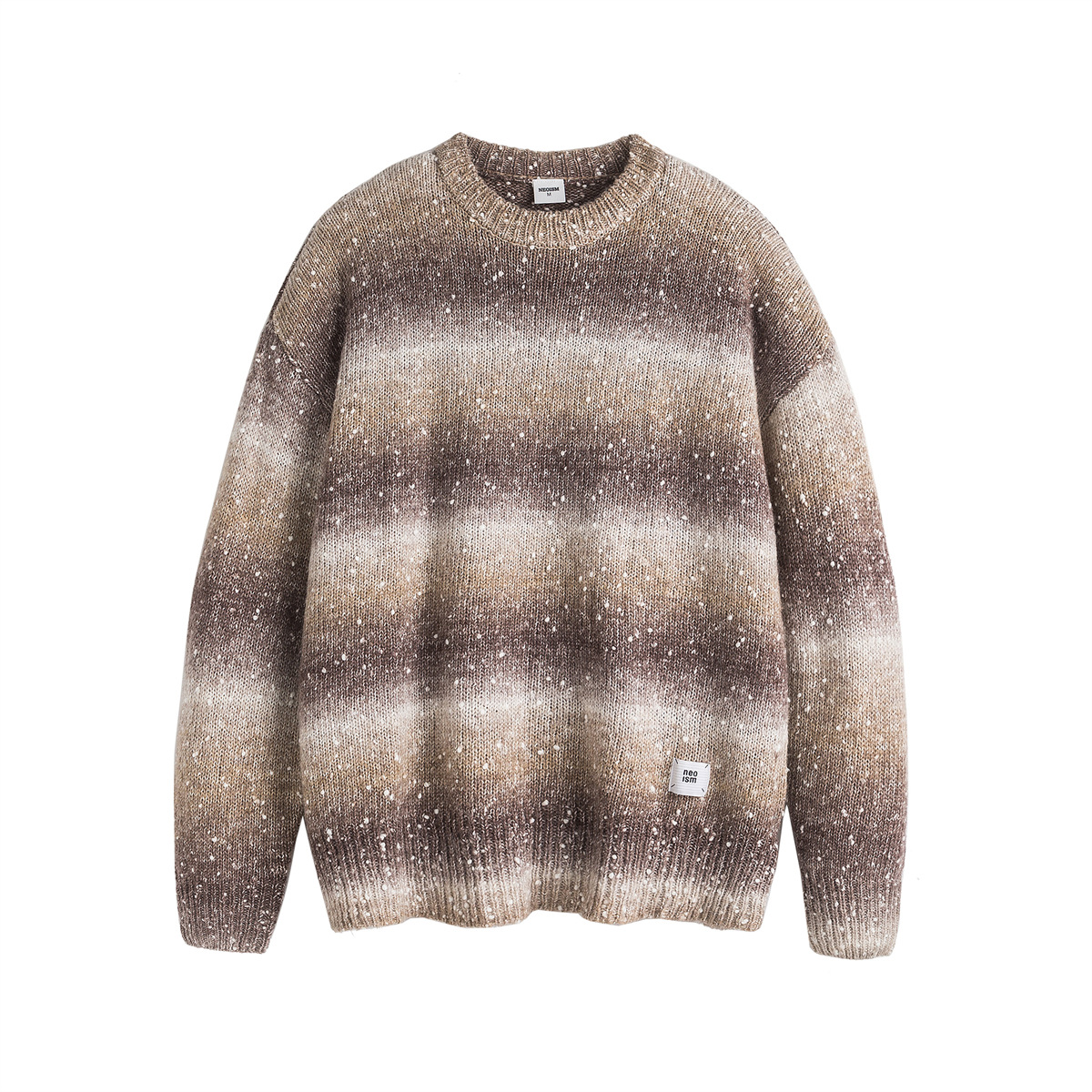 Japanese Workwear Oversized Ombre Sweater