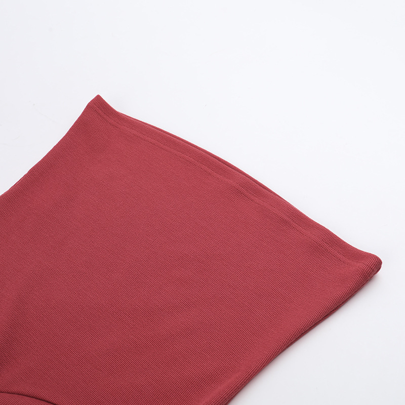 U-Neck Polyester Spandex Top