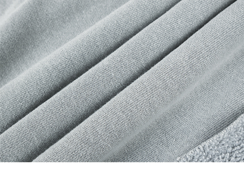 Men's Exposed Seam Cotton Hood Sweatshirt
