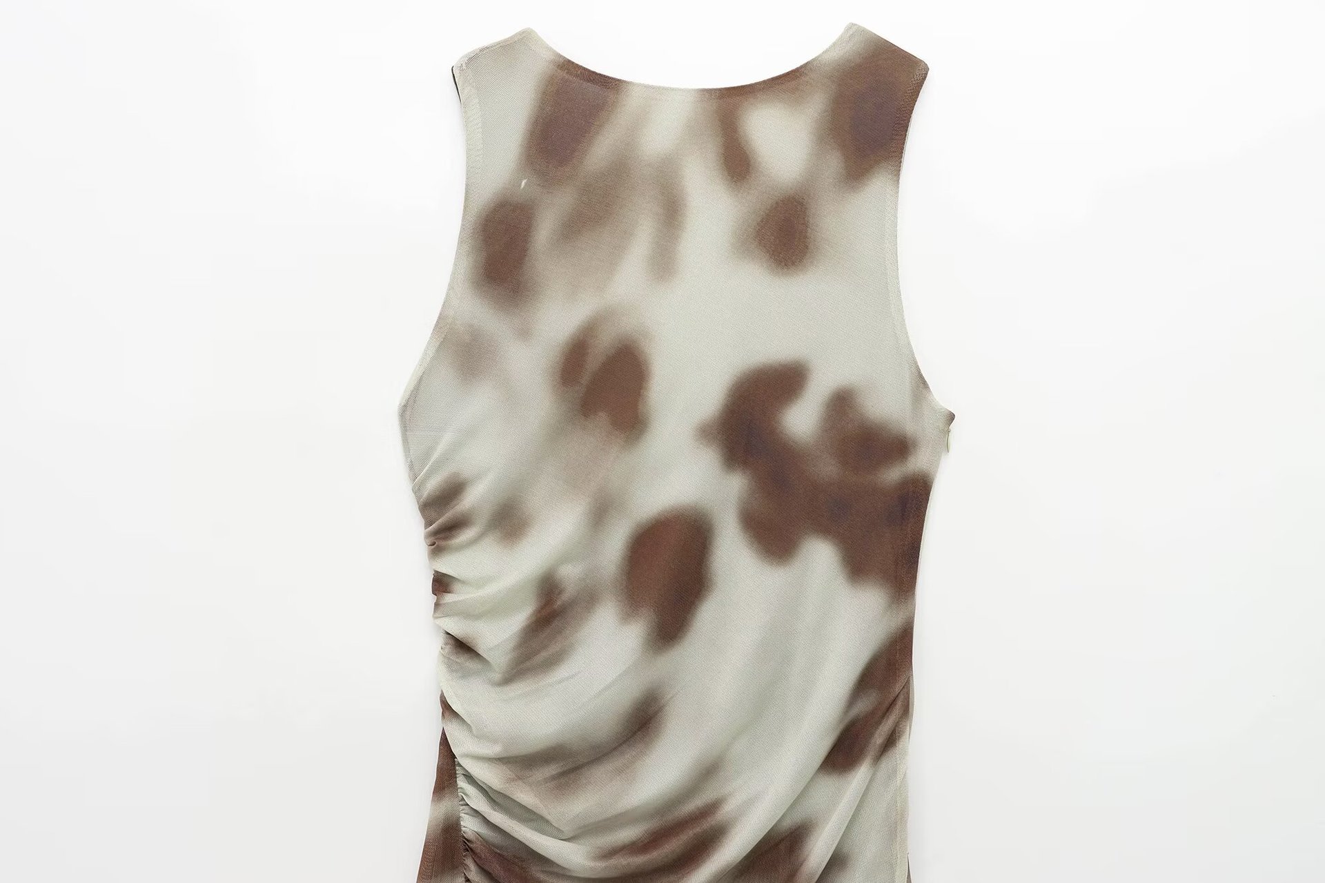 Women's Clothing Pleated Printed Dress