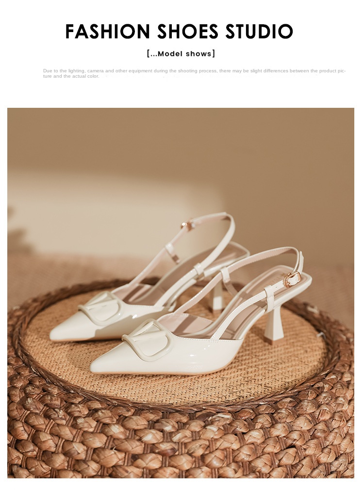 High-heeled Shoes for Women with Thin Heels, Fashionable Dress Shoes, Sandals for Women, Stylish Huizhou Women's Shoes