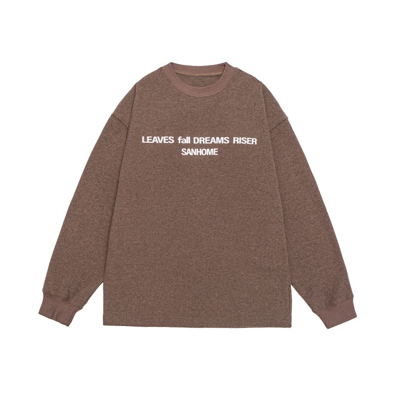 Japanese Workwear Color-Block Oversized Sweater