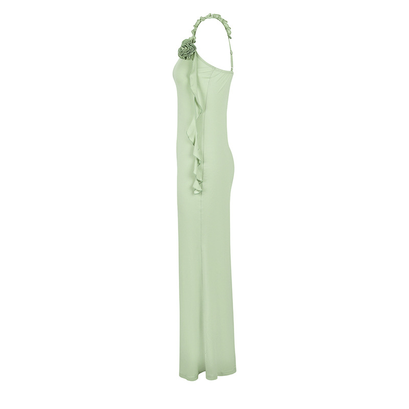 Laced Bodycon Maxi Dress