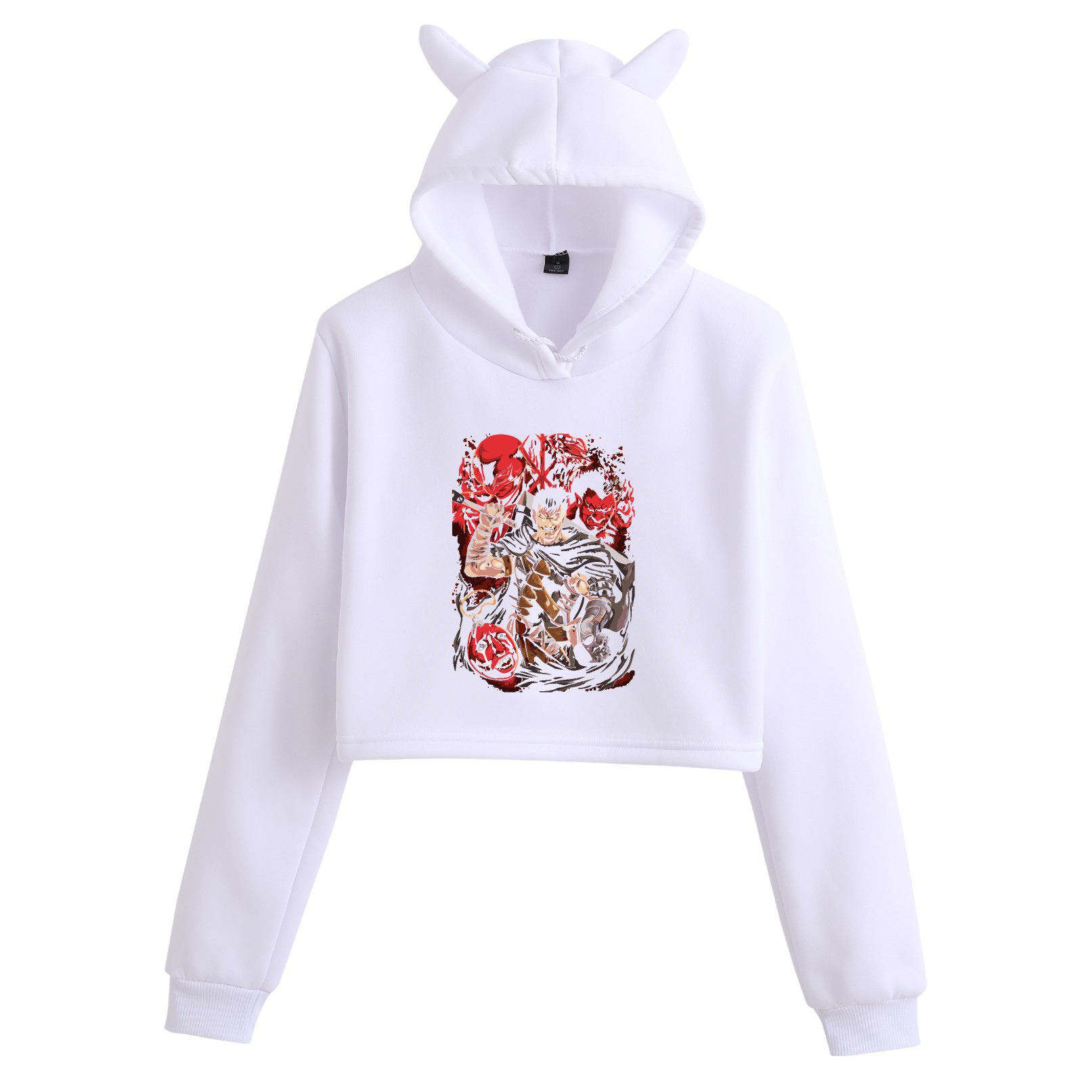 Cute Ladies Short Hoodie