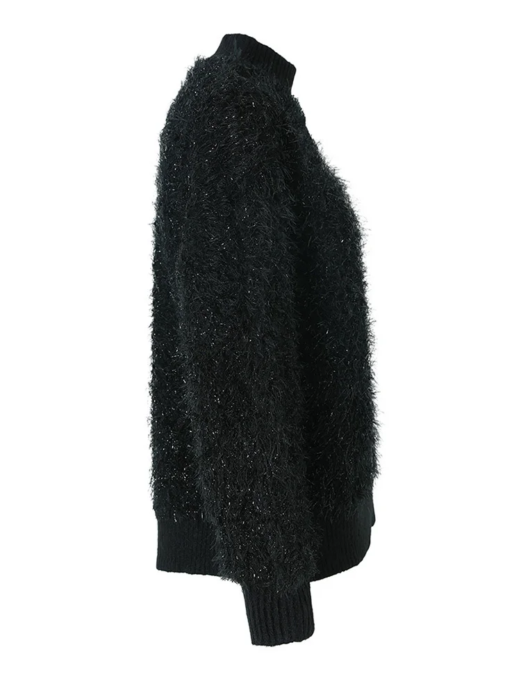 Ladies Oversized Roll Neck Full Sleeved Cotton Sweater