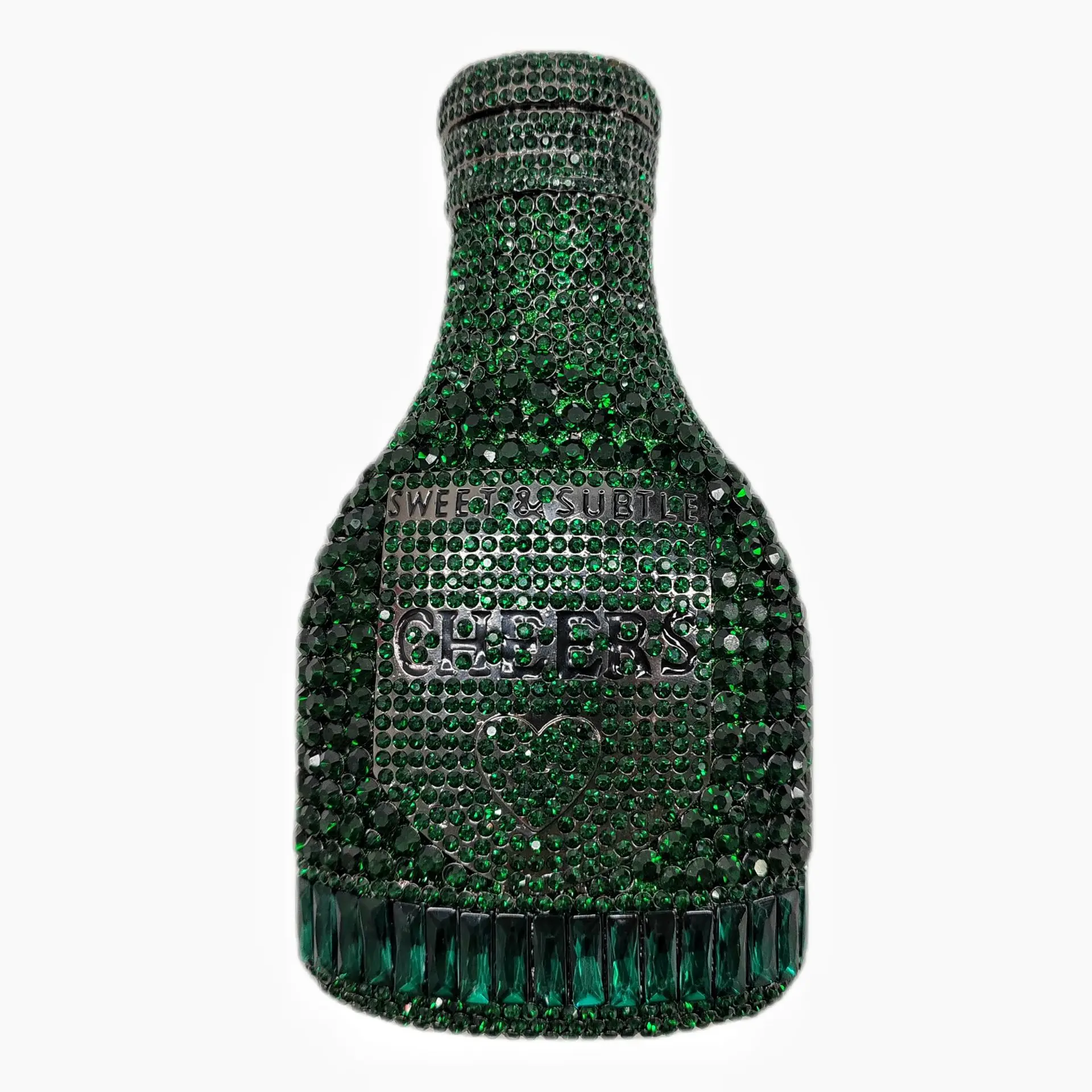 Women Bottle Crystal Evening Bag Lady Diamond Wedding Bridal Purses Female Rhinestone Party Prom Clutches Bags