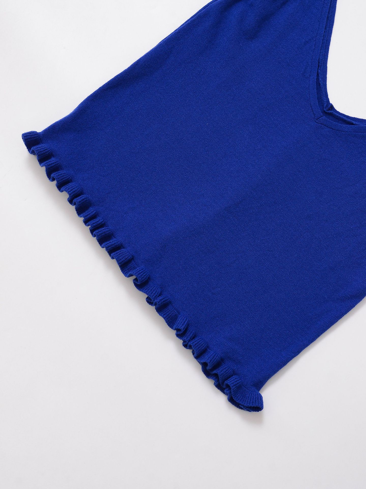 Women's Clothing INS Internet Celebrity Layered Decoration Simple Strapless Top