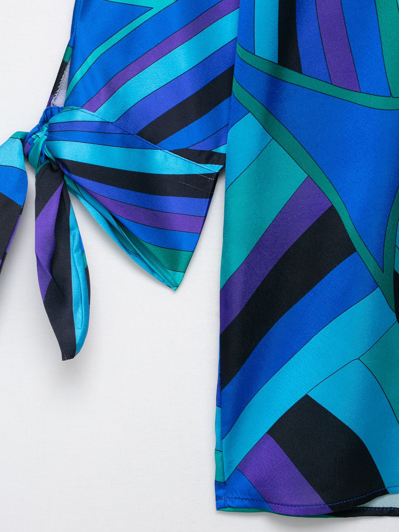Women's Clothing Splicing Printed Dress