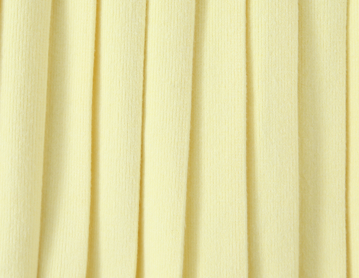 Accordion Knit Skirt