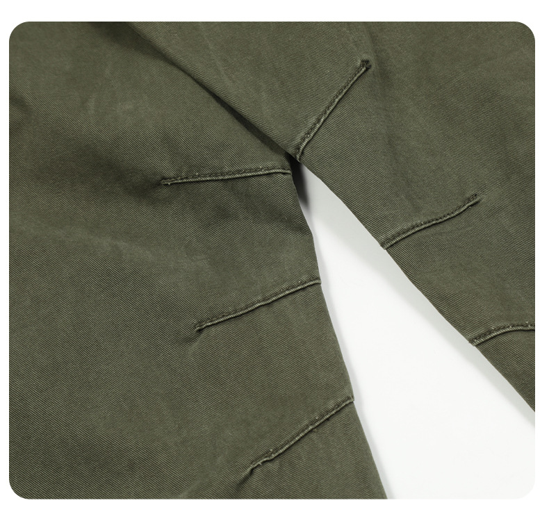 Street Retro Heavyweight Wide-Leg Casual Loose Slimming Long Trousers