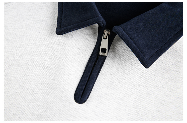 Two-Tone Shirt-Style Oversized Hoodie