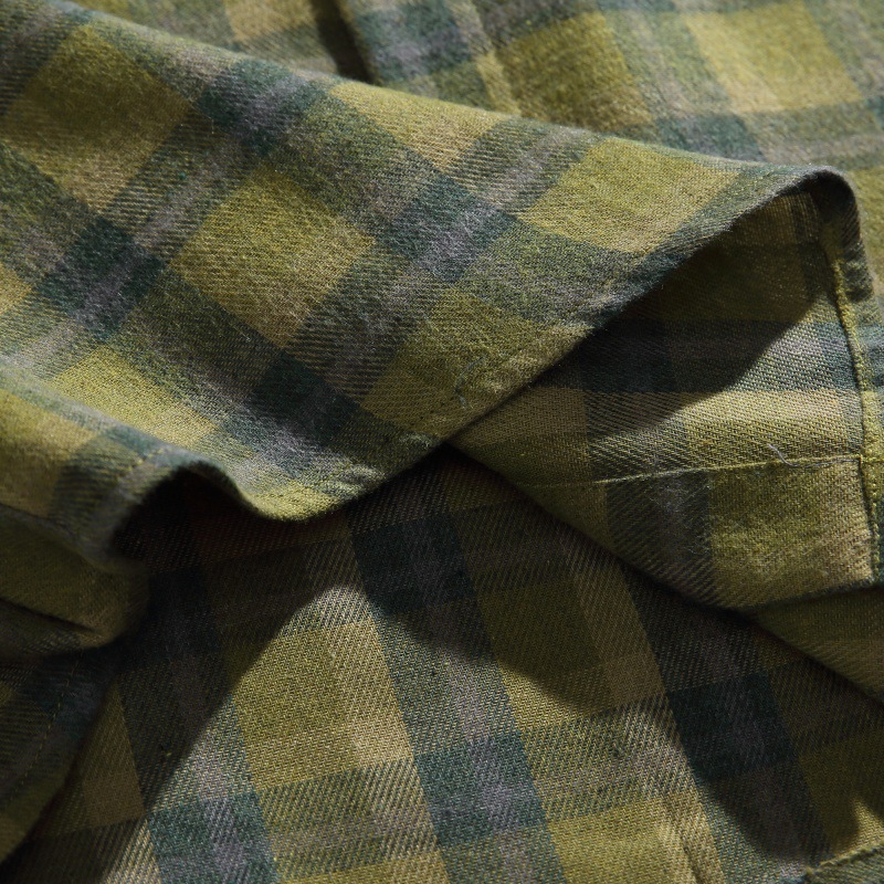 Japanese Retro Checkered Oversized Shirt