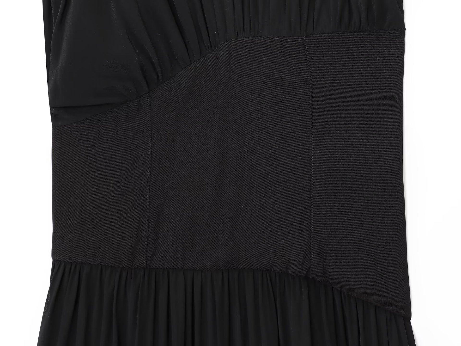 Women's Spliced Fashion Waist Belt Dress