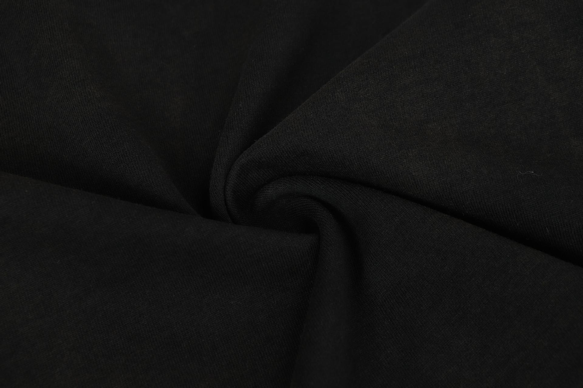 Cotton Vintage Letter Print Contrast Mock Layered Hoodie