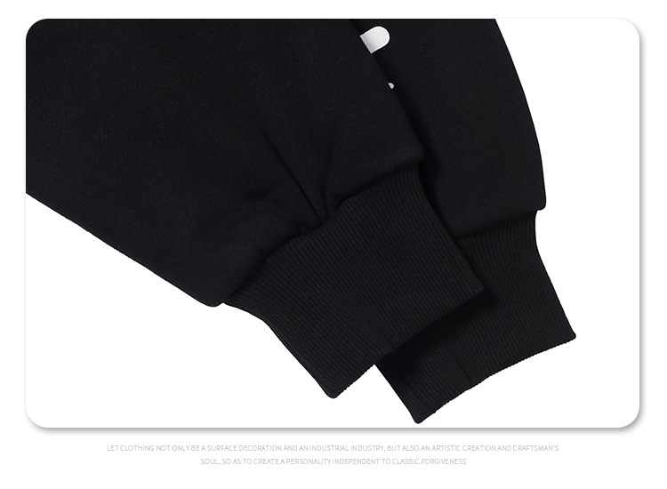 Streetwear Thick Cotton Loose Fit Hoodie
