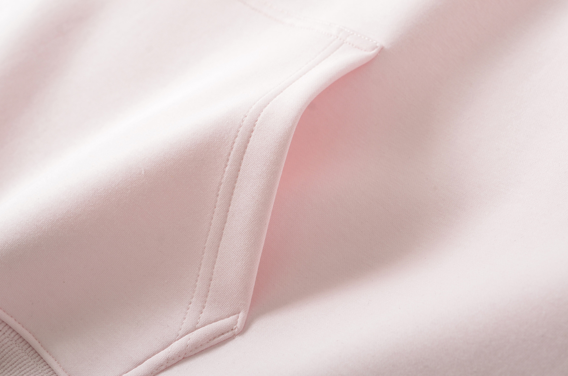 Ladies Active Plain Oversized Hood Sweatshirt