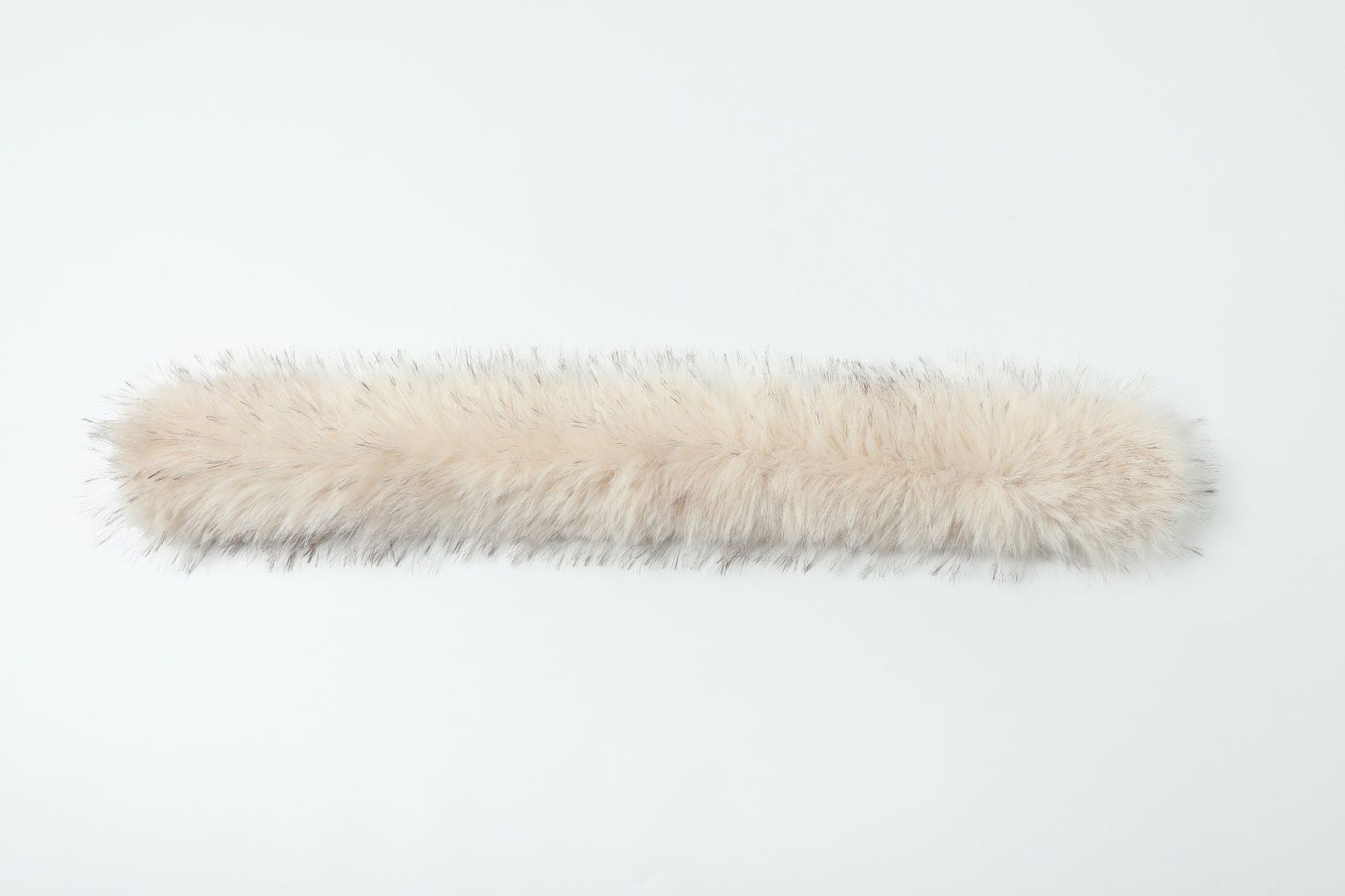 Hooded Fair Isle Detachable Fur Collar Cotton Coat Warm Outerwear