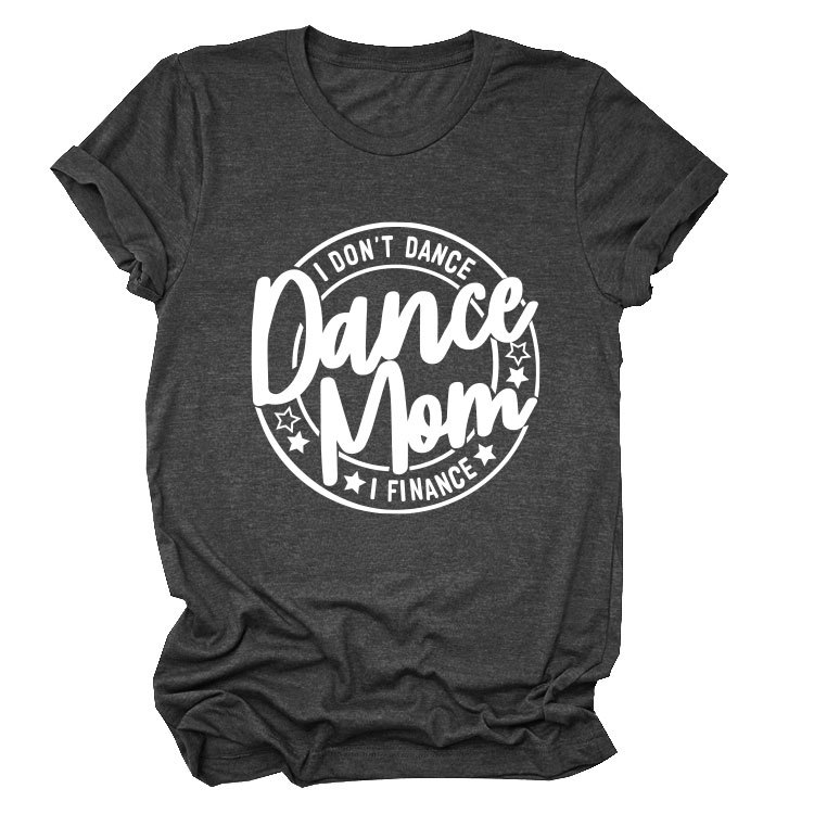 Geometric Pattern Round Neck T-Shirt