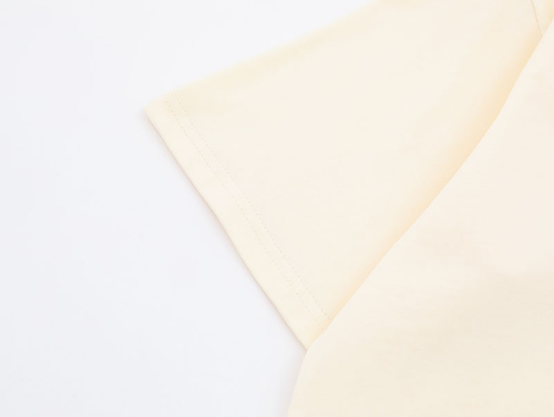 Unisex Relaxed Round Neck Layered T-Shirt