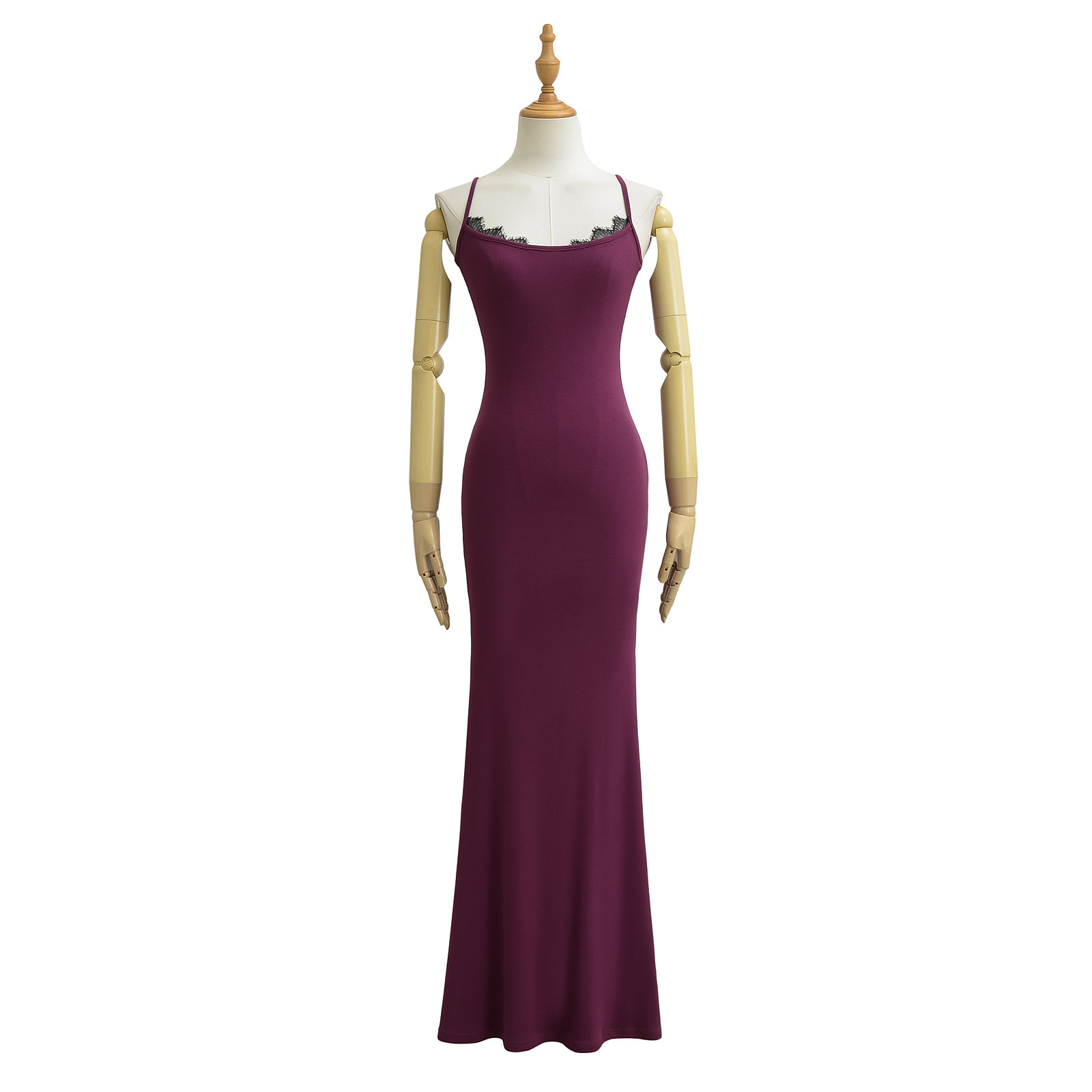 Sexy Lace Splicing Slim Fit Dress