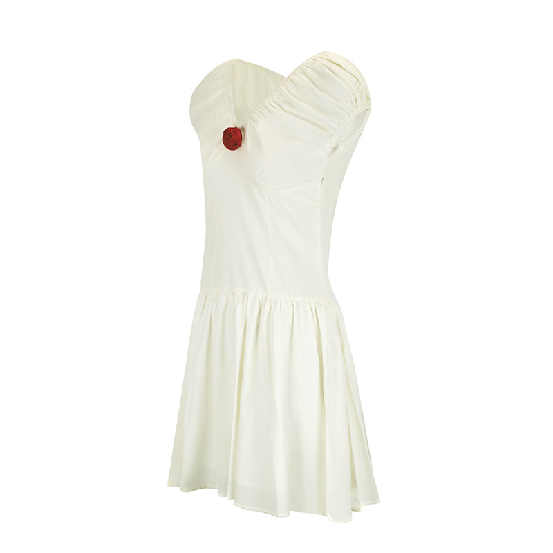 Polyester Deep Plunge Cutout Dress