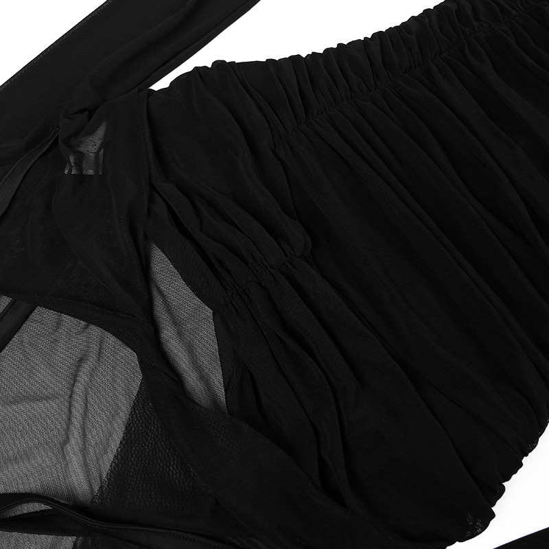 V-Neck Sleeveless Polyester Bodycon Maxi Dress