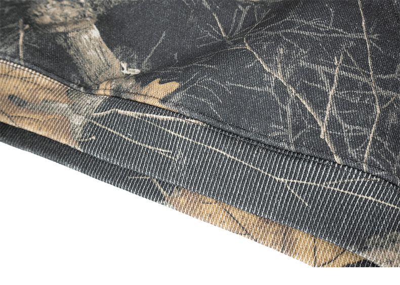 Woodland Camo Brushed Cotton Hoodie