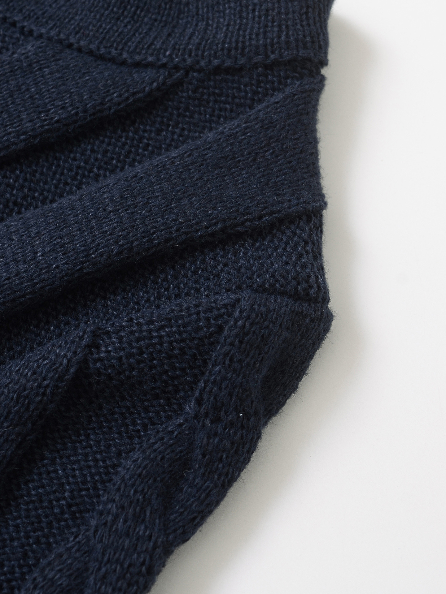 Crew Button-Front Solid Three-Quarter Sweater