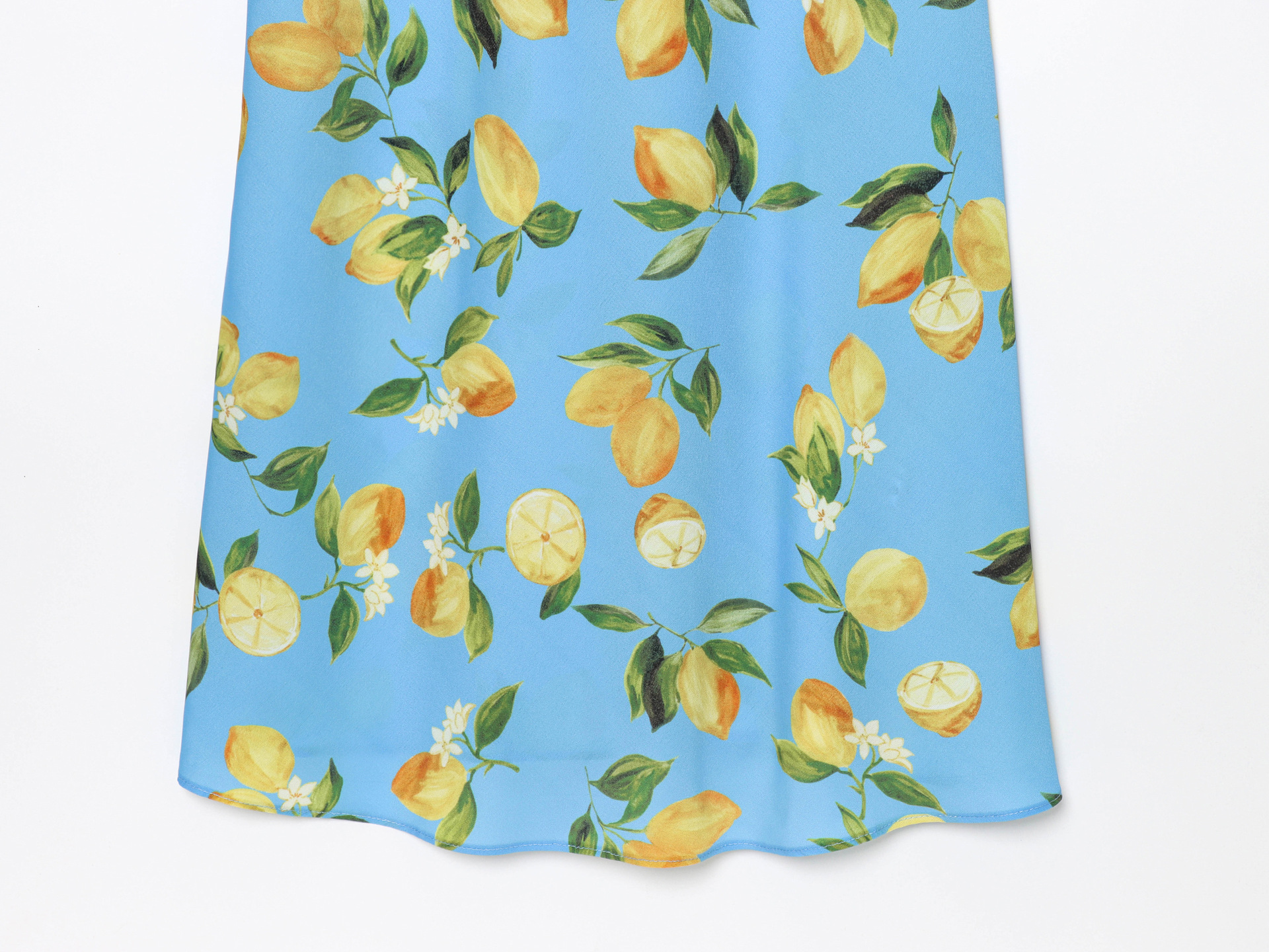 Floral slimming printed long skirt
